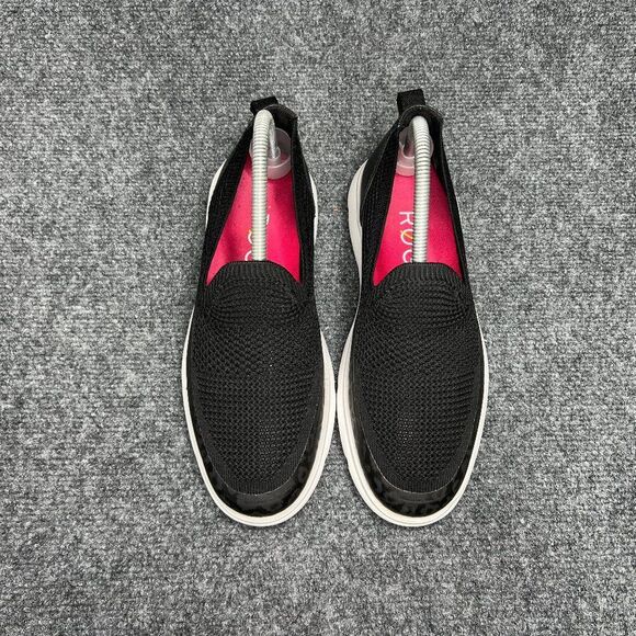 Cole Haan Omni Shoes Women's 8 Black Mesh ZeroGrand Slip On Round Toe Sneakers - Picture 3 of 12